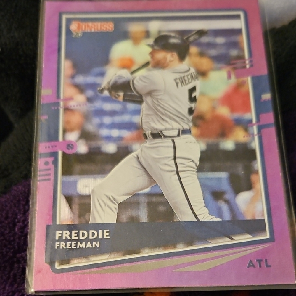 Donruss Freddie Freeman Baseball Card